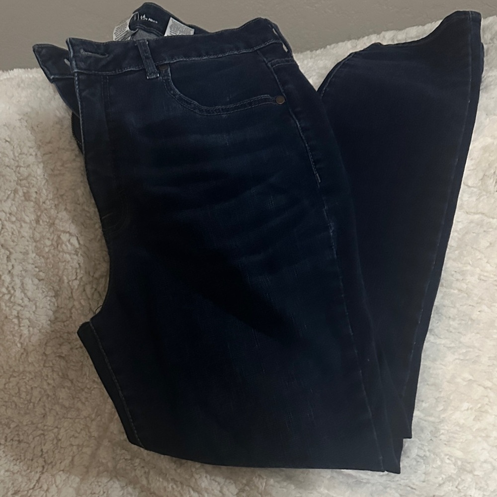 Time and Tru Dark Blue Flare Jeans